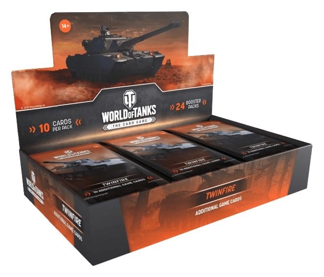 PRE ORDINE - World of Tanks TCG Twinfire Booster Display (24) *English Version*