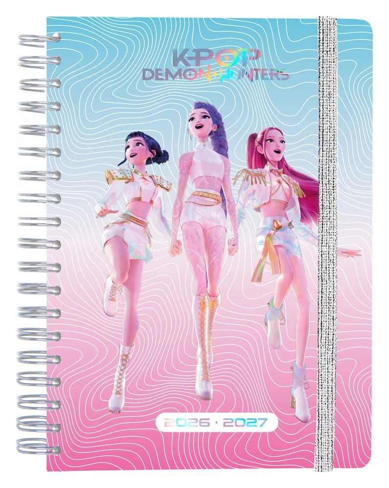 PRE ORDINE - KPop Demon Hunters School Diary weekly planner 2026/2027 A5