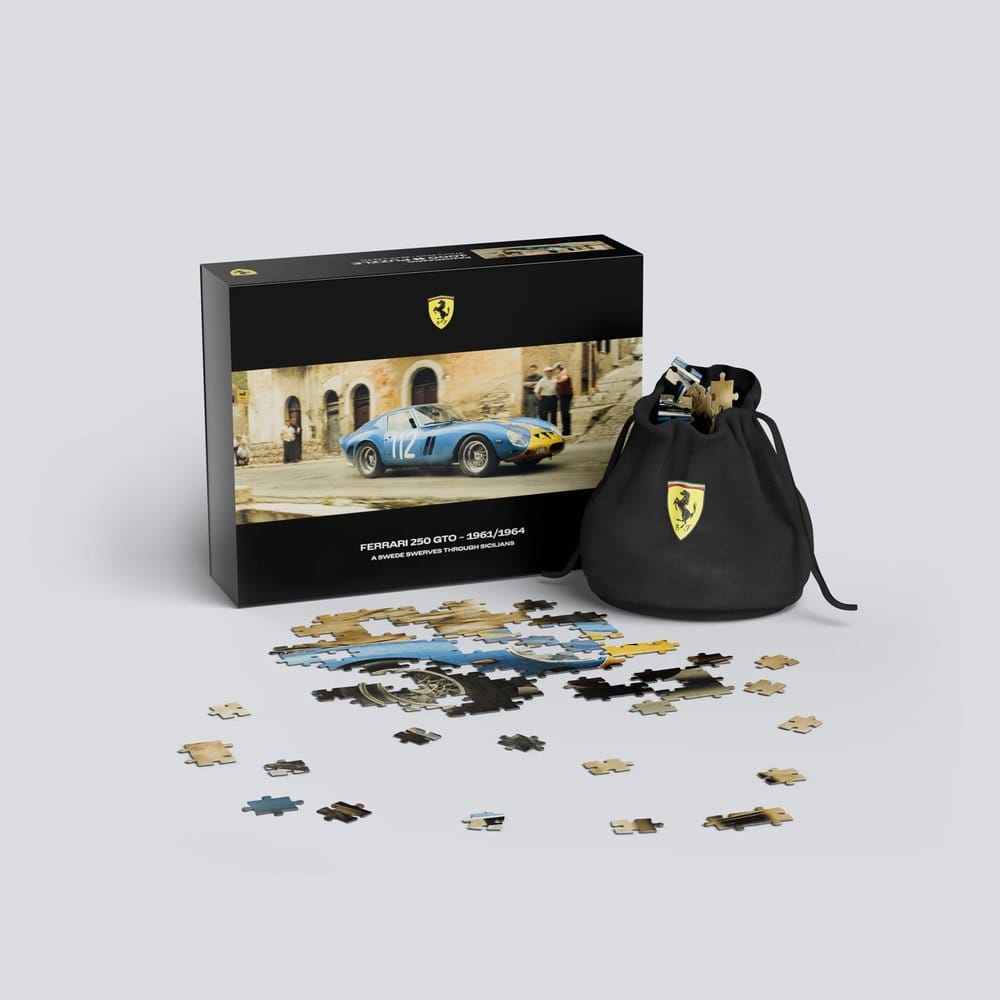 PRE ORDINE - Ferrari 250GTO Premium Puzzle A Swede Swerves Through Sicilians (1000 pieces) 97 x 34 cm