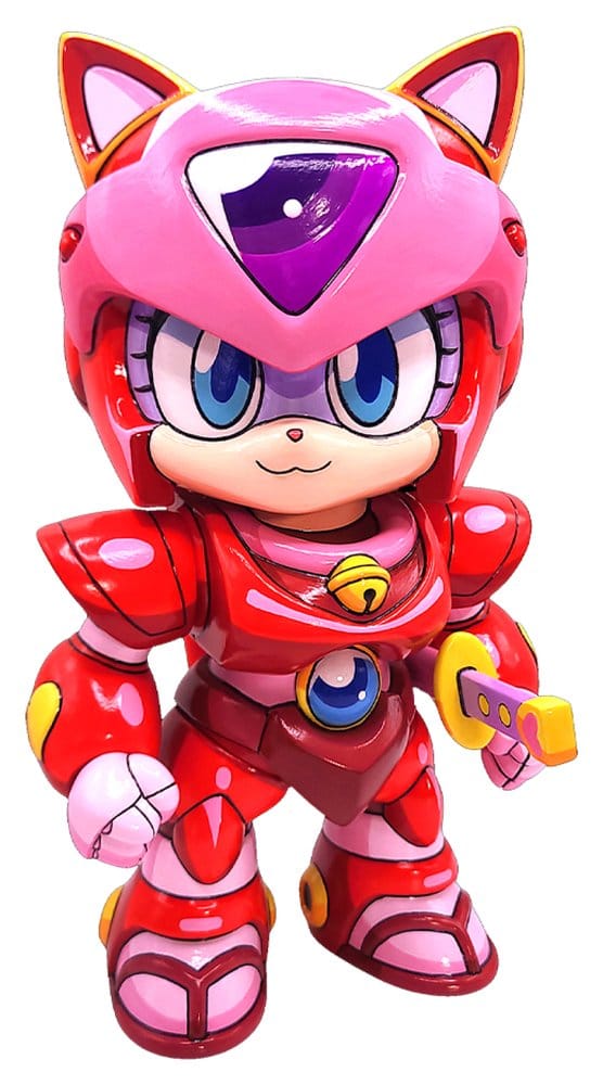 PRE ORDINE - Samurai Pizza Cats Sofubi Addict Vinyl Figure Pururun (2nd Color Special Edition) 21 cm