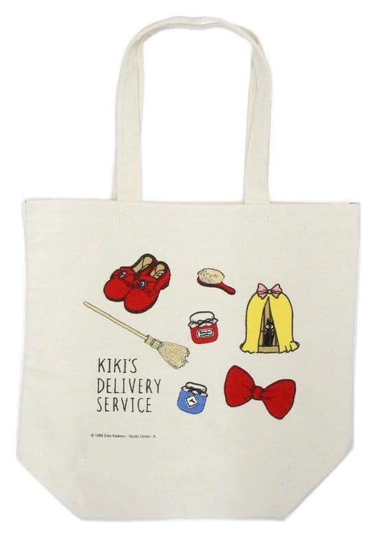 PRE ORDINE - Kiki's Delivery Service Tote Bag Embroidery Canvas Kiki
