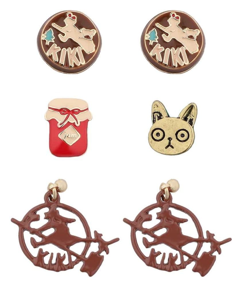 PRE ORDINE - Kiki's Delivery Service Clip-On Earrings Kiki Set of 6