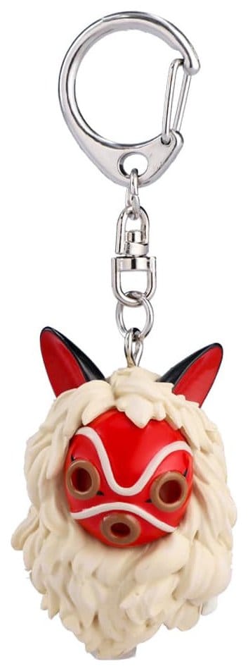 PRE ORDINE - Princess Mononoke 3D Keychain San’s Mask and Kodama