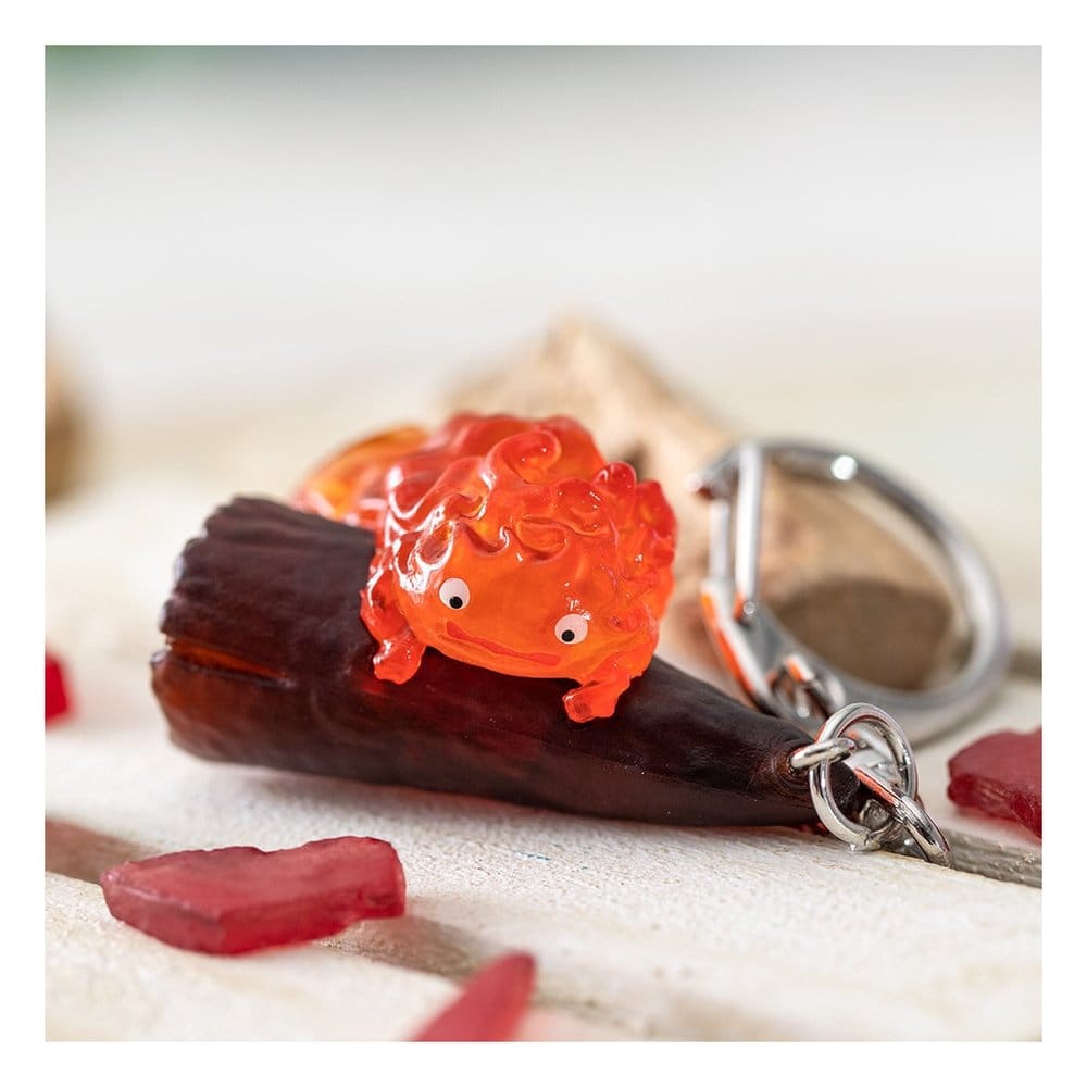 PRE ORDINE - Howl's Moving Castle 3D Keychain Calcifer