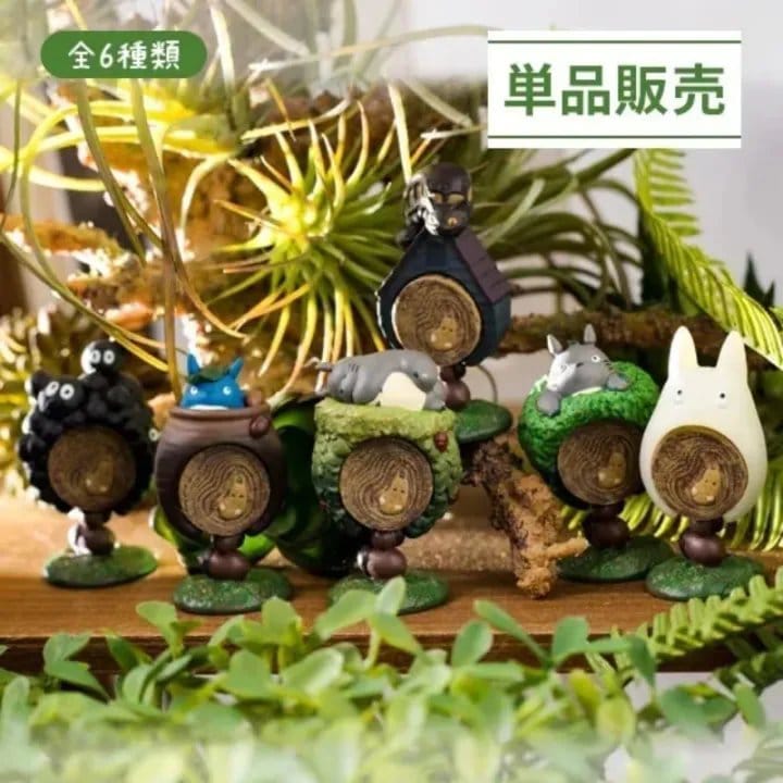 PRE ORDINE - My Neighbor Totoro Mystery Ring Totoro Blind Box Display (6)