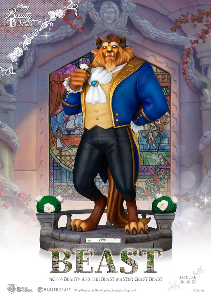 PRE ORDINE - Disney Master Craft Statue Beauty and the Beast Beast 39 cm