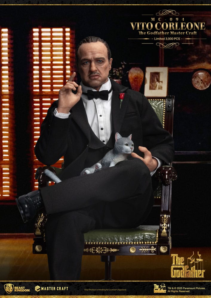 PRE ORDINE - The Godfather Master Craft Statue Vito Corleone 31 cm