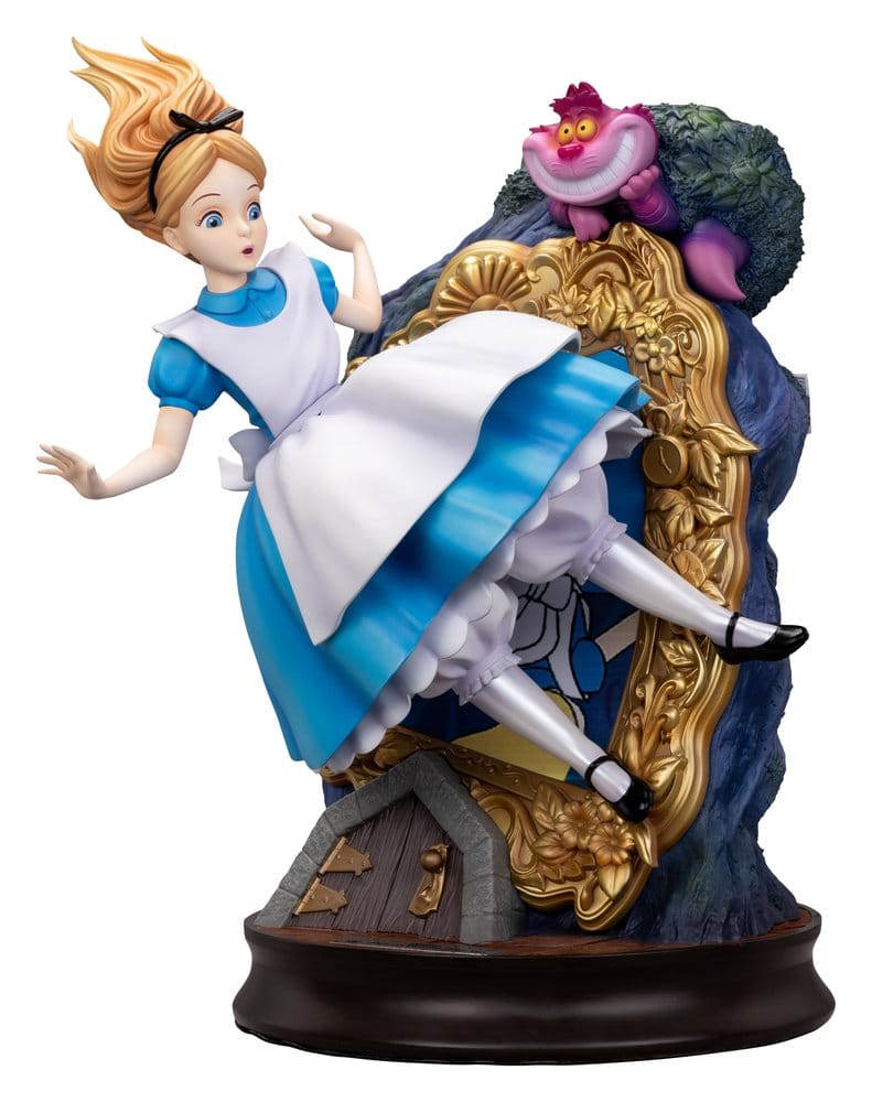 PRE ORDINE - Alice in Wonderland Master Craft Statue Alice & The Cheshire Cat 40 cm