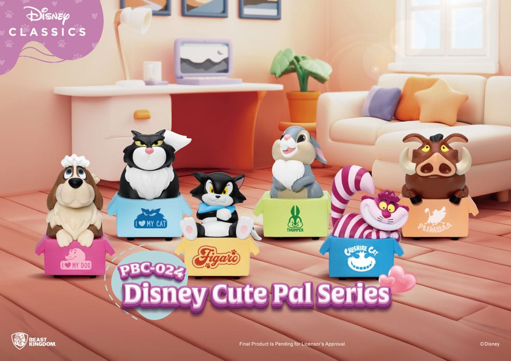 PRE ORDINE - Disney Pull Back Cars Blind Box Cute Pal (6) 5 cm