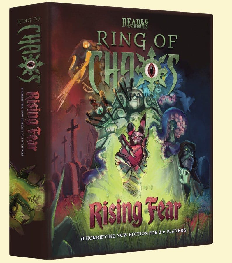 PRE ORDINE - Ring of Chaos Table Top Role Playing Game Board Game Rising Fear Unleashed *English Version*