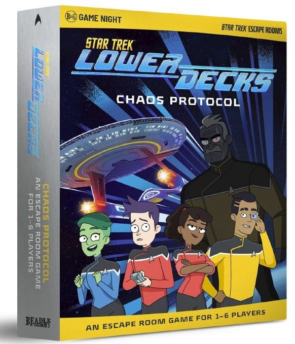PRE ORDINE - Star Trek: Lower Decks Escape Room Game Chaos Protocol *English Version*