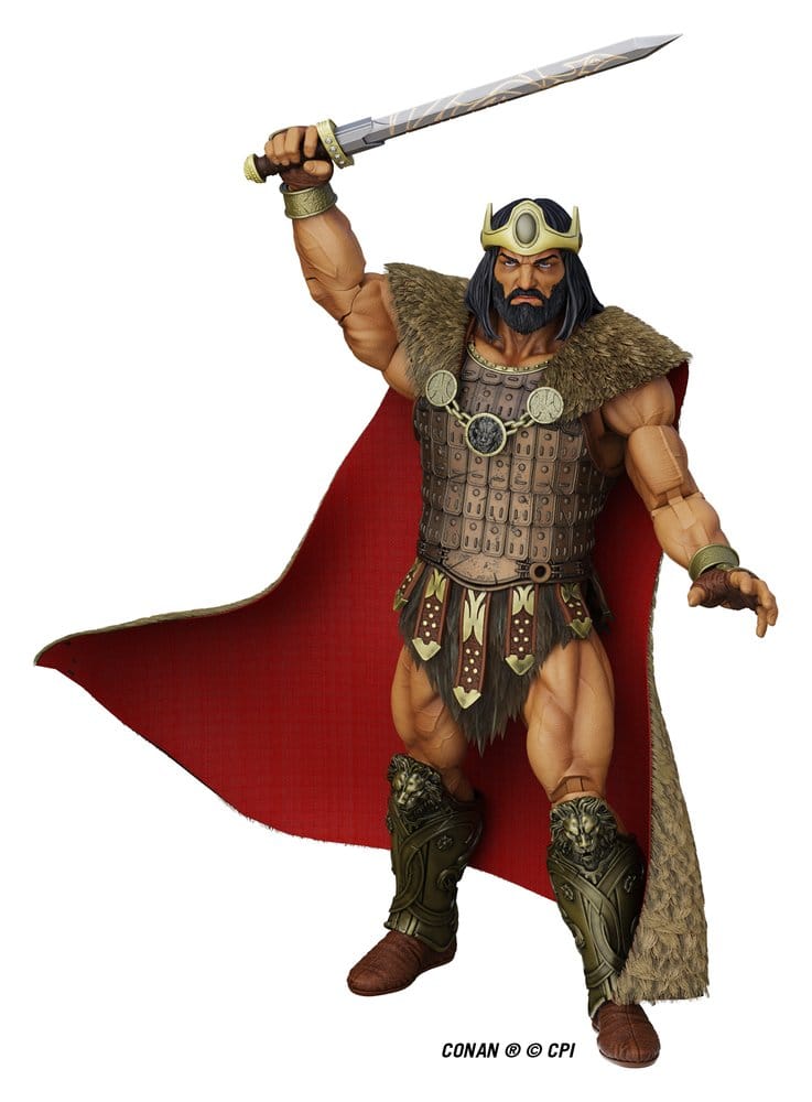 PRE ORDINE - Conan Epic H.A.C.K.S. Action Figure 1/12 King Conan: Ruler of Aquilonia