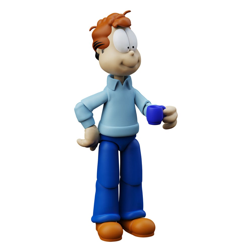 PRE ORDINE - Garfield Action Figure Jon Arbuckle Deluxe Edition 19 cm