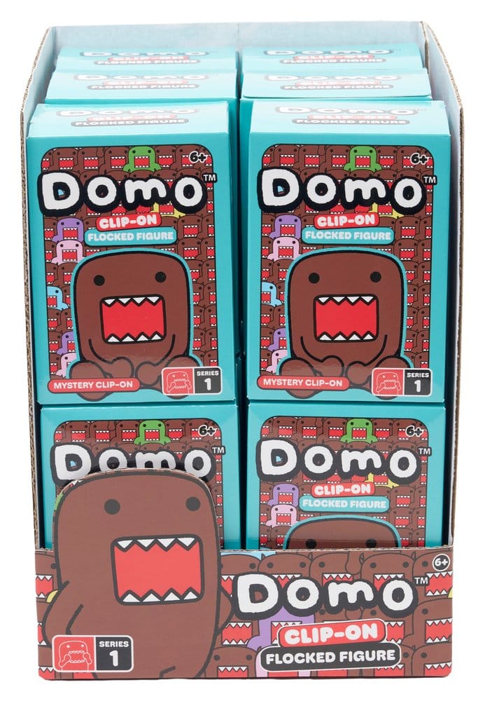 PRE ORDINE - Domo Plastic Figure Flocked 8 cm Blind Bag Display (12)