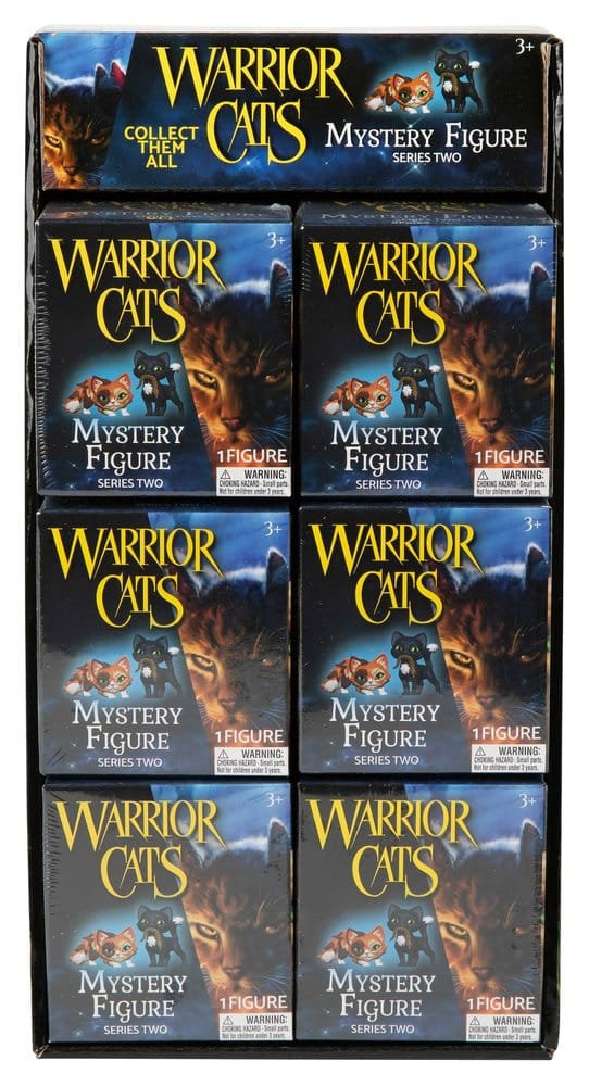 PRE ORDINE - Warrior Cats Mini Figures Mystery Series 2 Blind Box Display (12)