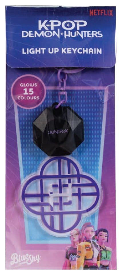 PRE ORDINE - KPop Demon Hunters Keychain with light Huntr/x