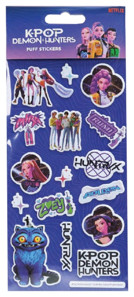 PRE ORDINE - KPop Demon Hunters Sticker Set Puff