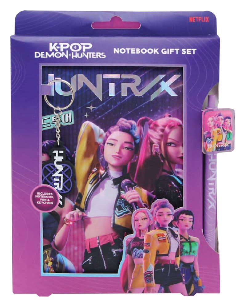 PRE ORDINE - KPop Demon Hunters Notebook Gift Set Huntr/x