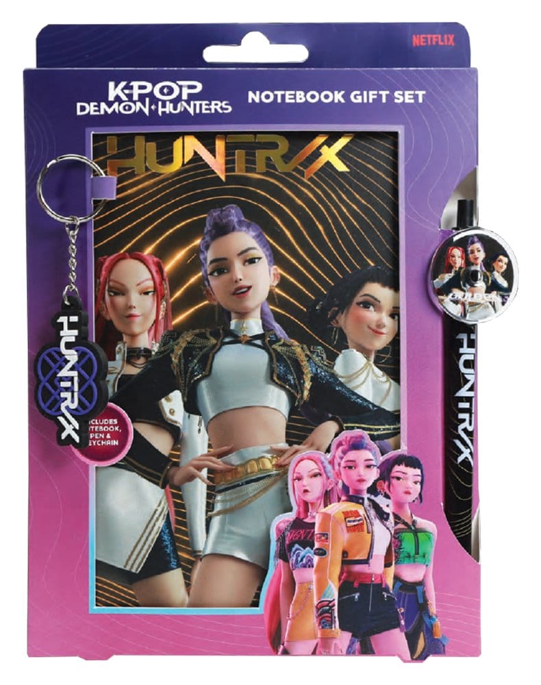 PRE ORDINE - KPop Demon Hunters Notebook Gift Set Golden