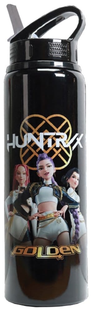 PRE ORDINE - KPop Demon Hunters Flip Top Water Bottle Golden