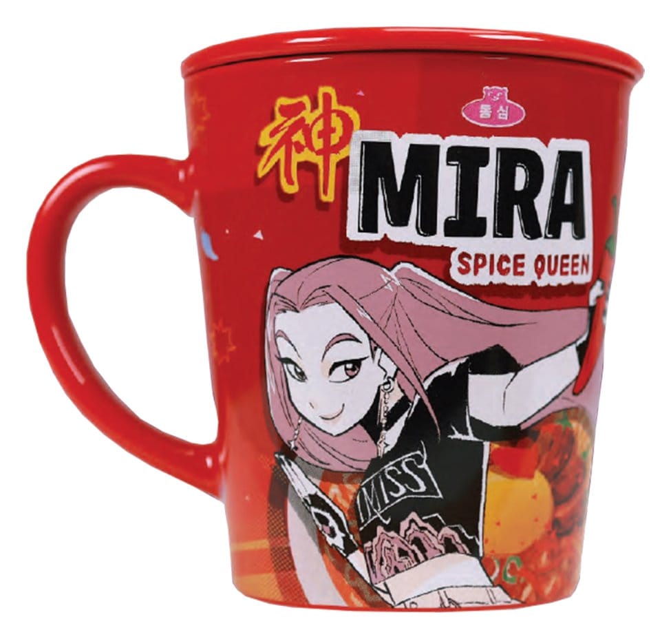 PRE ORDINE - Kpop Demon Hunters Mug with lid Huntr/x Ramen