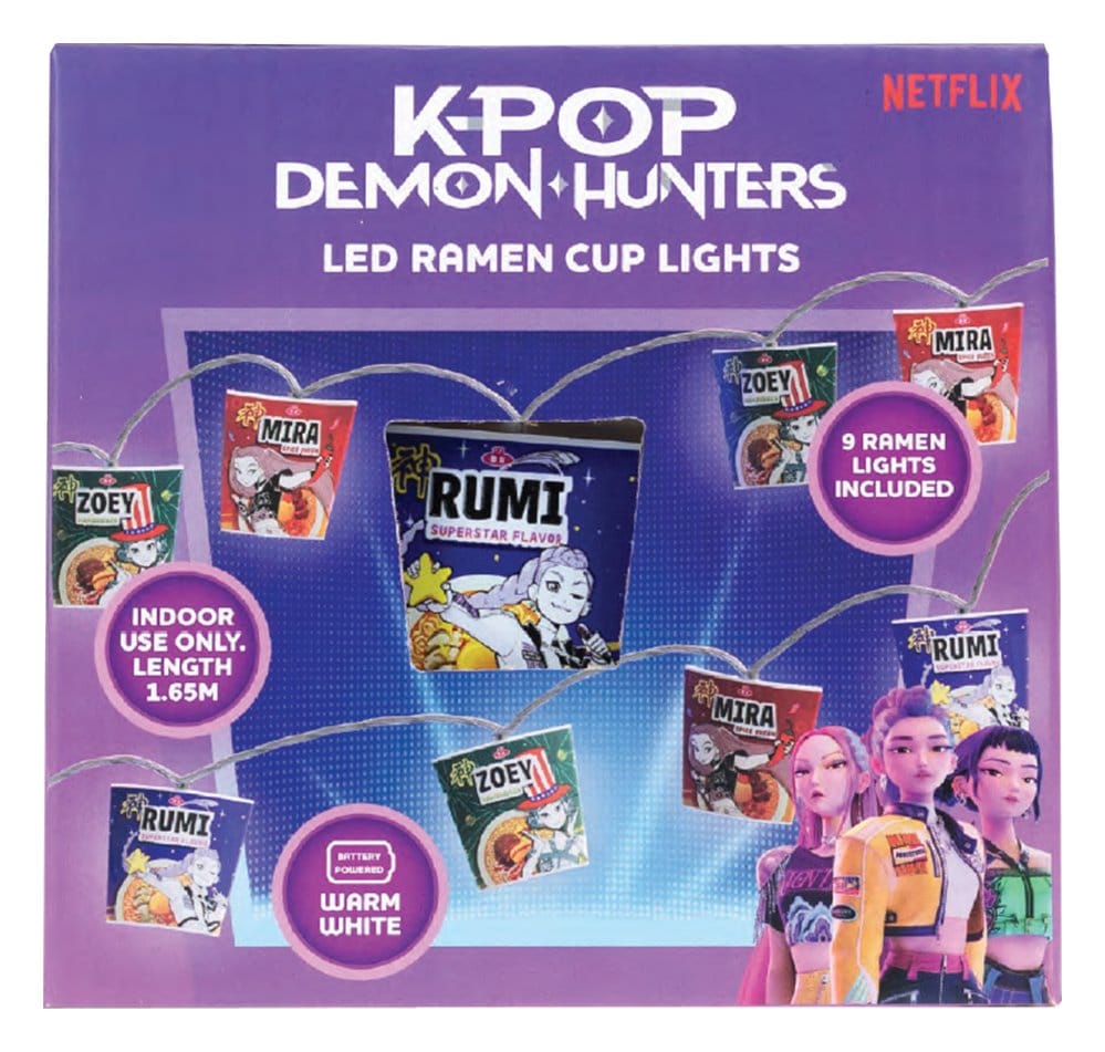 PRE ORDINE - KPop Demon Hunters String Lights Ramen