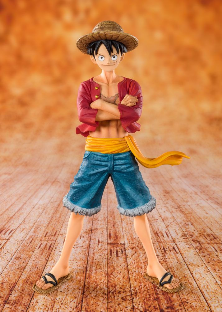 PRE ORDINE - One Piece FiguartsZERO PVC Statue Straw Hat Luffy 14 cm