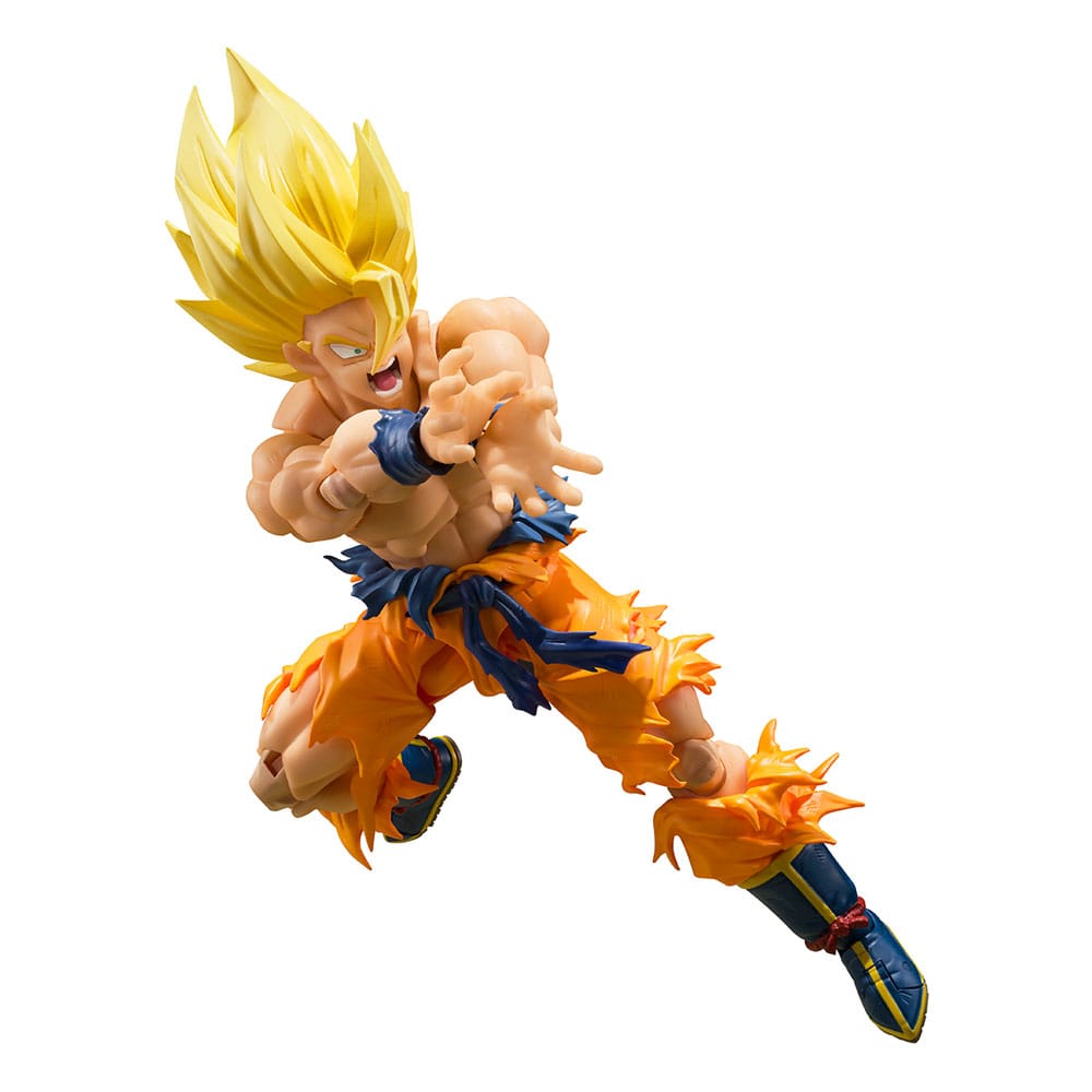 PRE ORDINE - Dragon Ball Z S.H. Figuarts Action Figure Super Saiyan Son Goku (Legendary Super Saiyan) 15 cm