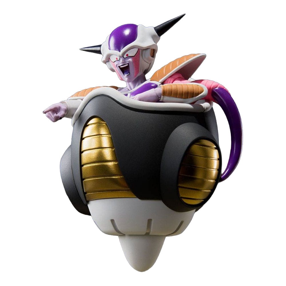 PRE ORDINE - Dragon Ball Z S.H. Figuarts Action Figure Frieza (First Form) & Frieza Pod Reissue 11 cm