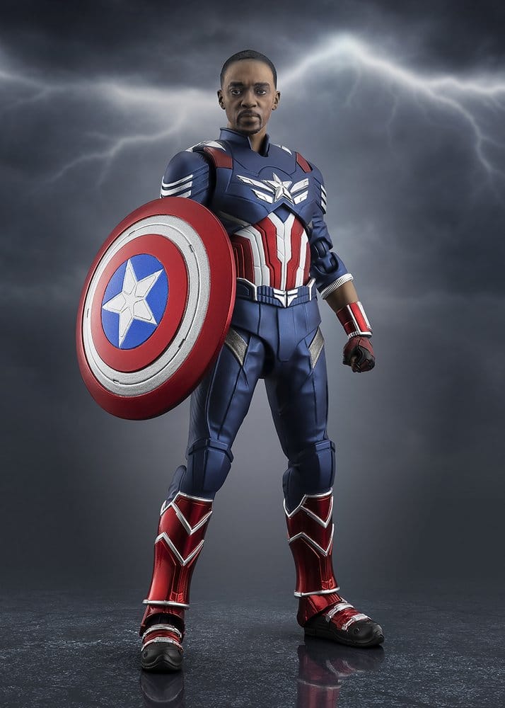 PRE ORDINE - Marvel S.H.Figuarts Action Figure Captain America (Avengers: Doomsday) 16 cm
