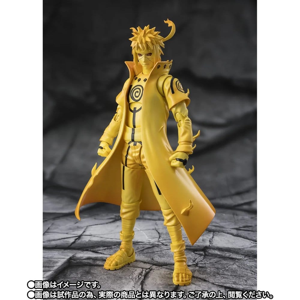 PRE ORDINE - Naruto S.H.Figuarts Action Figure Minato Namikaze (Kurama Link Mode) -Bond of Light That Shatters Darkness- 15 cm