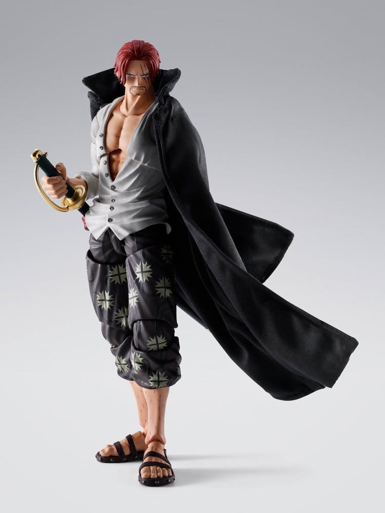 PRE ORDINE - One Piece S.H.Figuarts Action Figure Shanks -Marineford- 17 cm