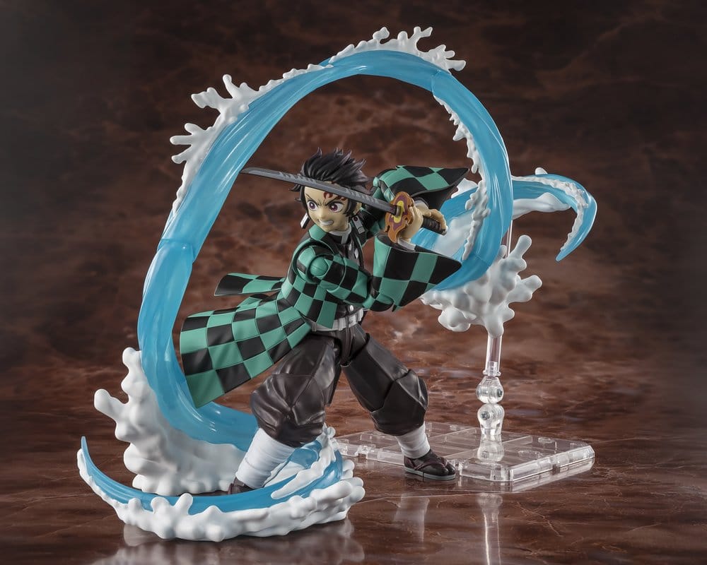 PRE ORDINE - Demon Slayer: Kimetsu no Yaiba S.H. Figuarts Accessory Set Tanjiro Kamado & Giyu Tomioka Water Breathing Option Parts Set