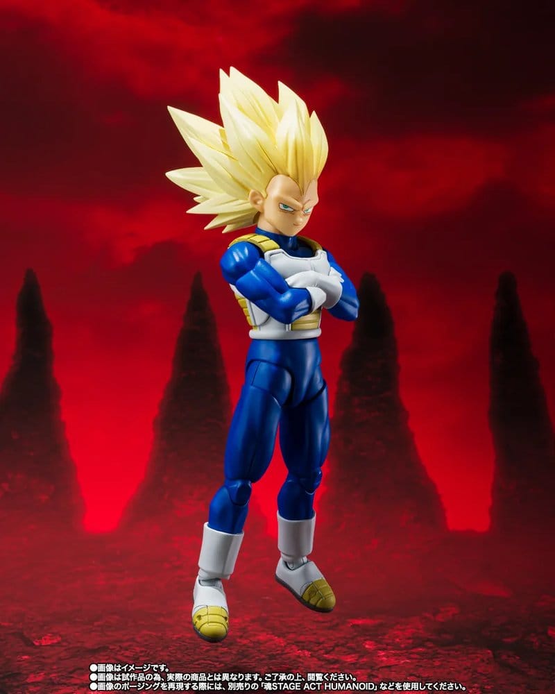 PRE ORDINE - Dragon Ball Daima S.H.Figuarts Action Figure Super Saiyan 3 Vegeta 15 cm