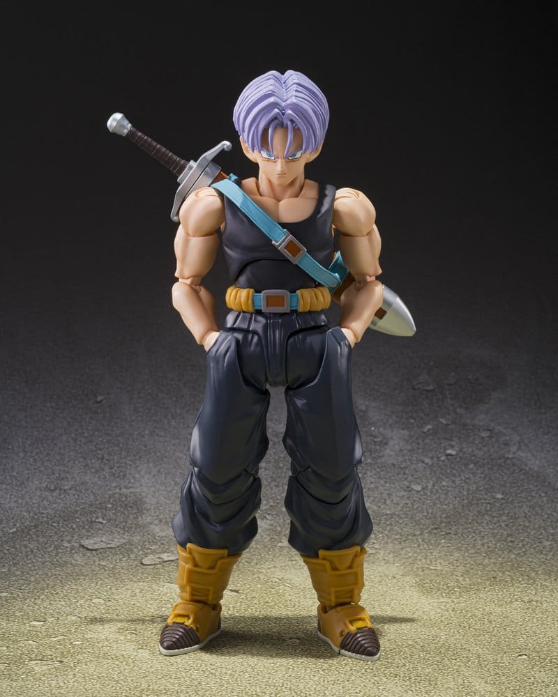 PRE ORDINE - Dragon Ball Z S.H.Figuarts Action Figure Trunks <Z-Fighters> Group Base Ver.B Limited Edition 14 cm