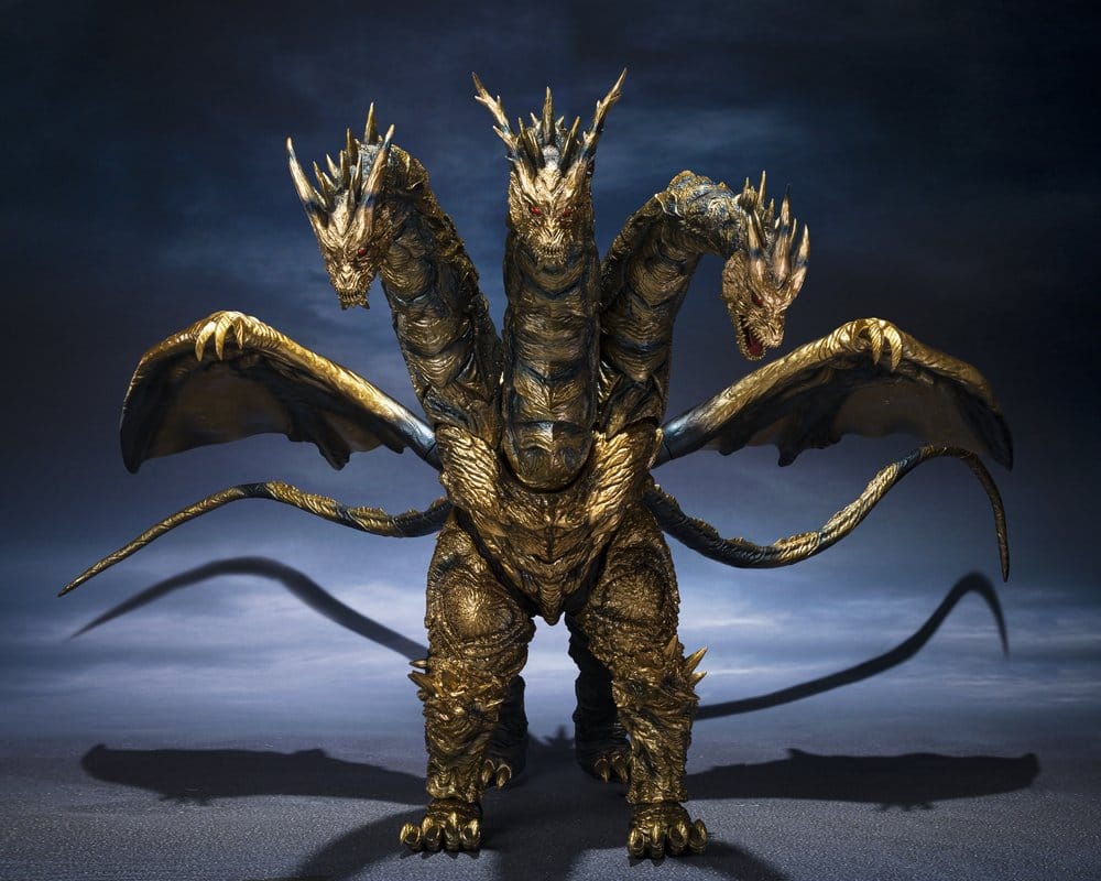 PRE ORDINE - Godzilla S.H.MonsterArts Action Figure Kaizer Ghidorah 25 cm