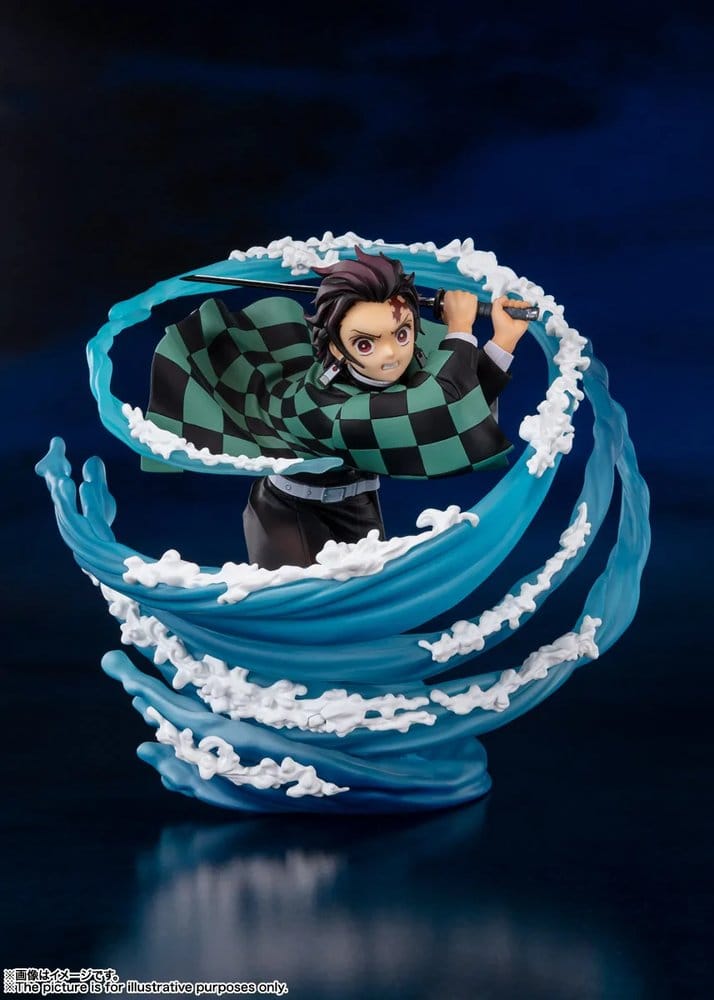 PRE ORDINE - Demon Slayer: Kimetsu no Yaiba FiguartsZERO PVC Figure Tanjiro Kamado -Water Breathing- 15 cm