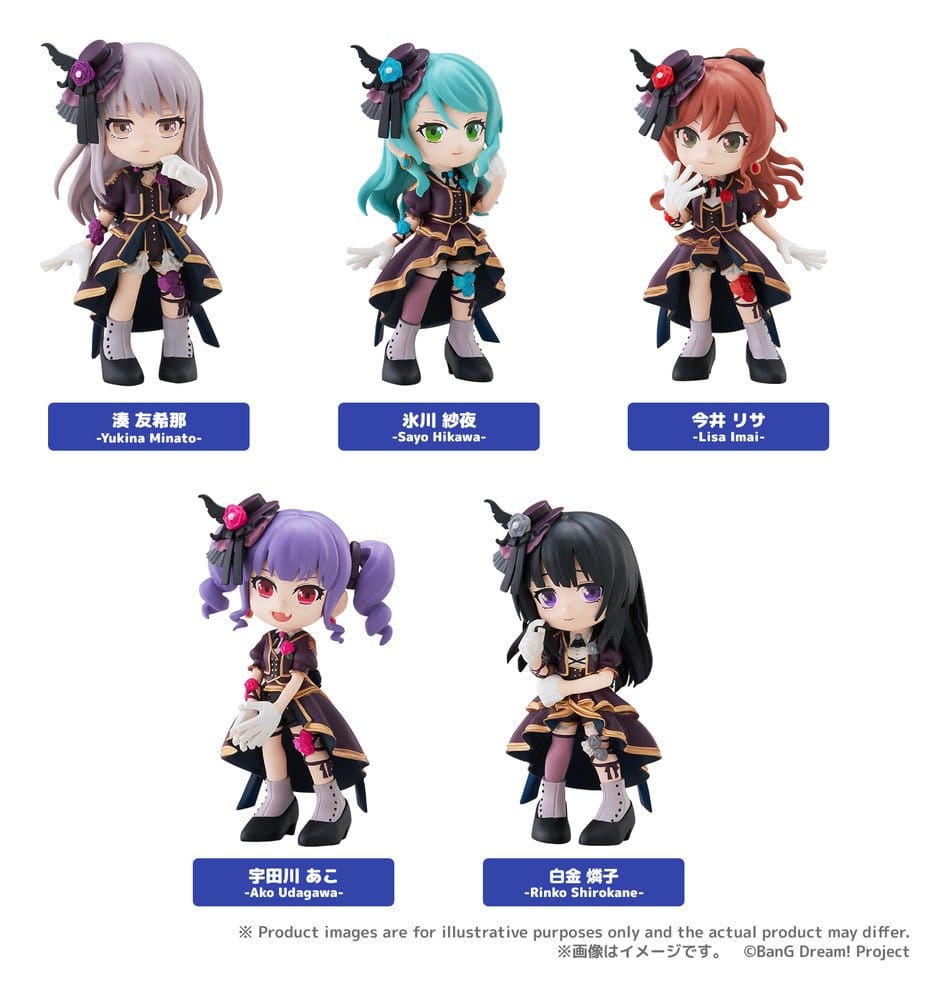 PRE ORDINE - BanG Dream! PalVerse Collection PVC Figures Roselia Box Ver. 5 cm Assortment (6)