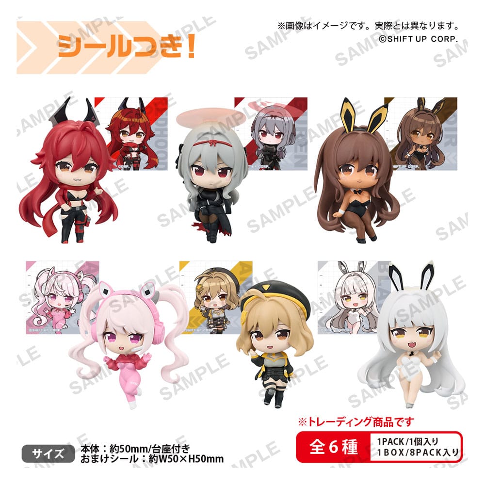 PRE ORDINE - Goddess of Victory: Nikke Mini Figures Ver. Rich Box Vol.2 5 cm Blind Box Assortment (8) (re-run)