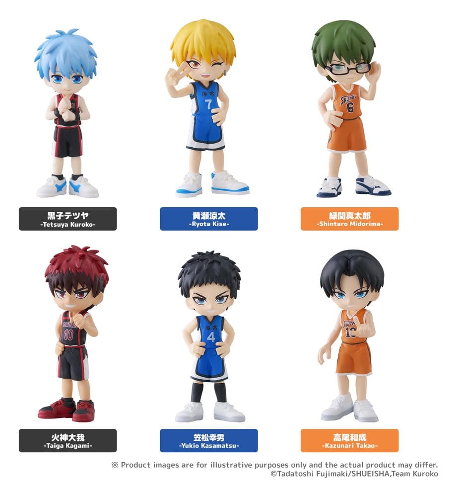 PRE ORDINE - Kuroko's Basketball PalVerse Mini Figures 9 cm Blind Box Assortment (6)