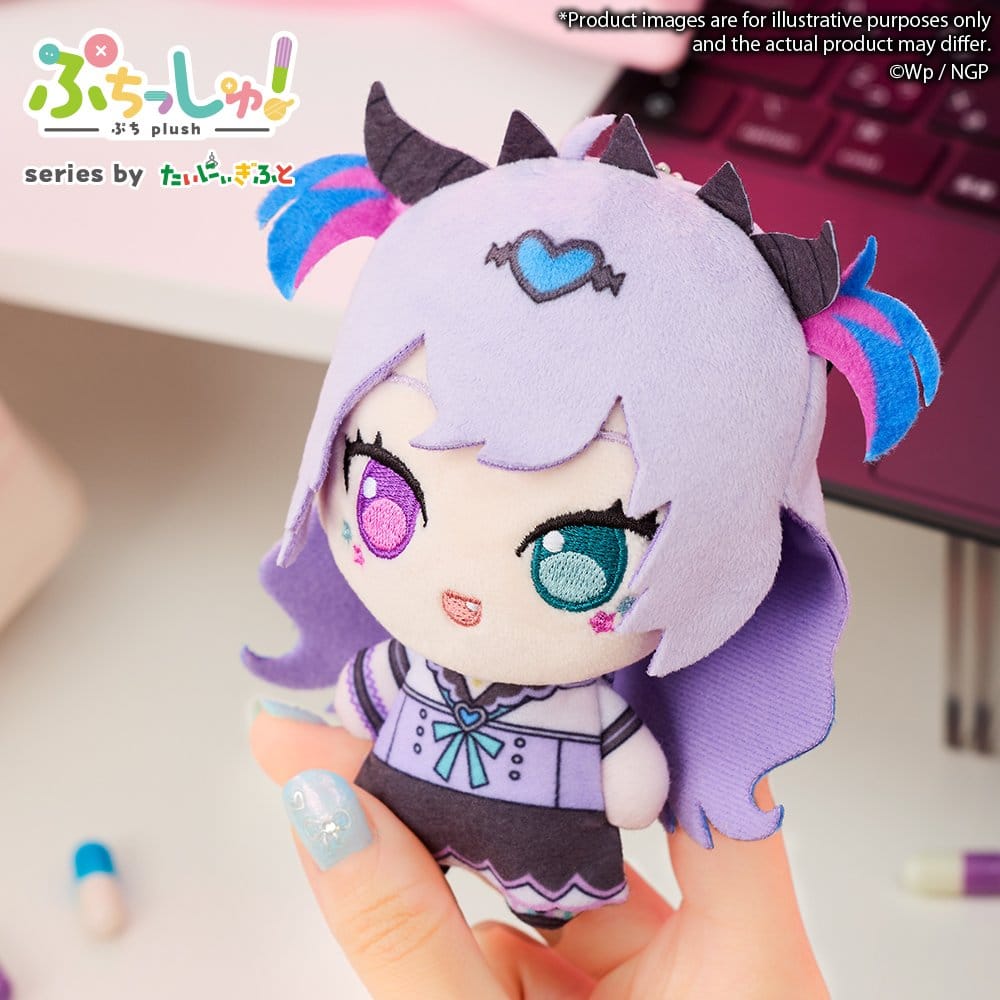 PRE ORDINE - Needy Girl Overdose Puchish! Plush Figure Purple Lollipop 12 cm