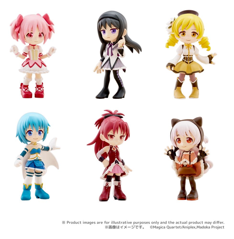 PRE ORDINE - Puella Magi Madoka Magica PalVerse Collection PVC Figures Box Ver. 9 cm Assortment (6)