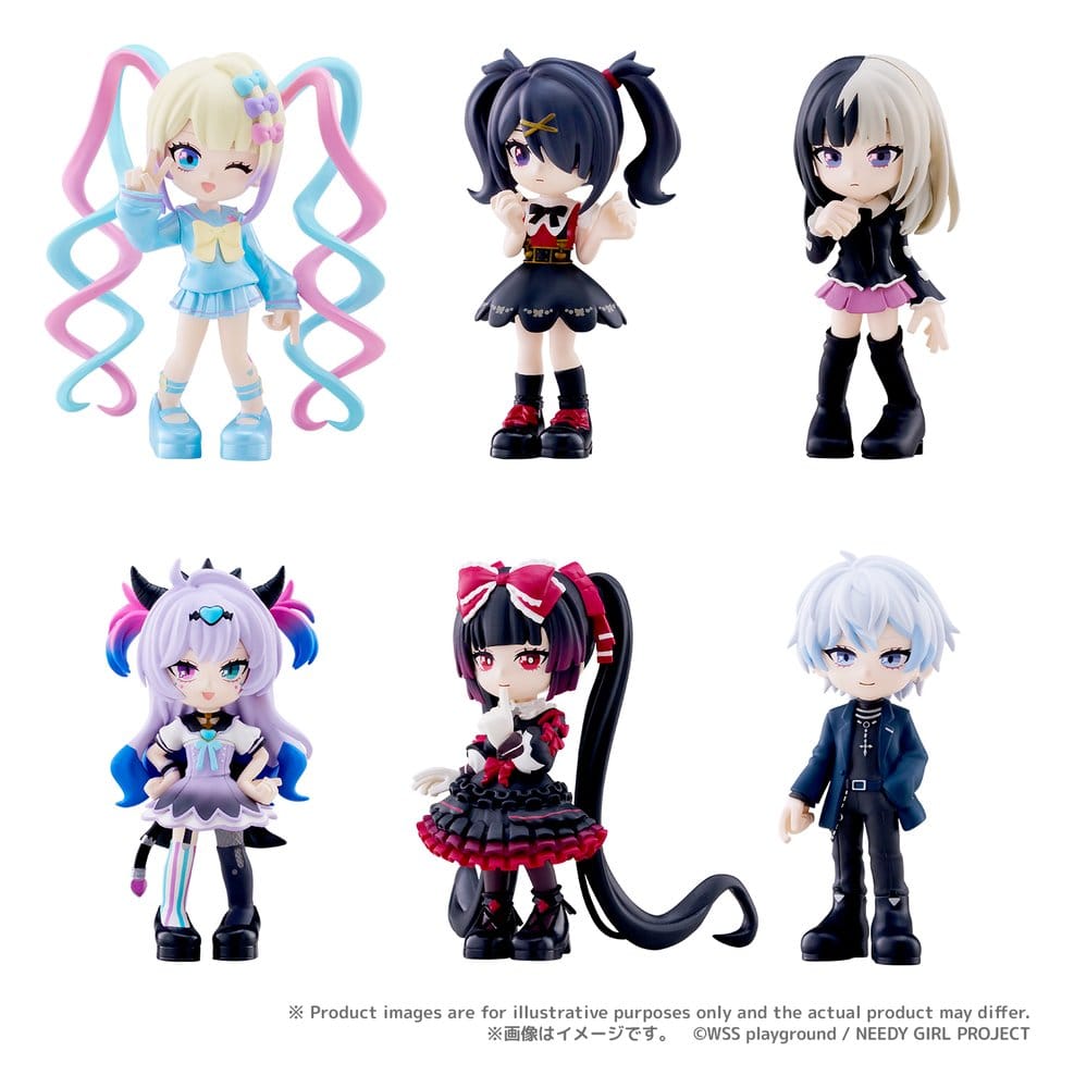 PRE ORDINE - Needy Girl Overdose PalVerse Mini Figures Blind Box Display (6)