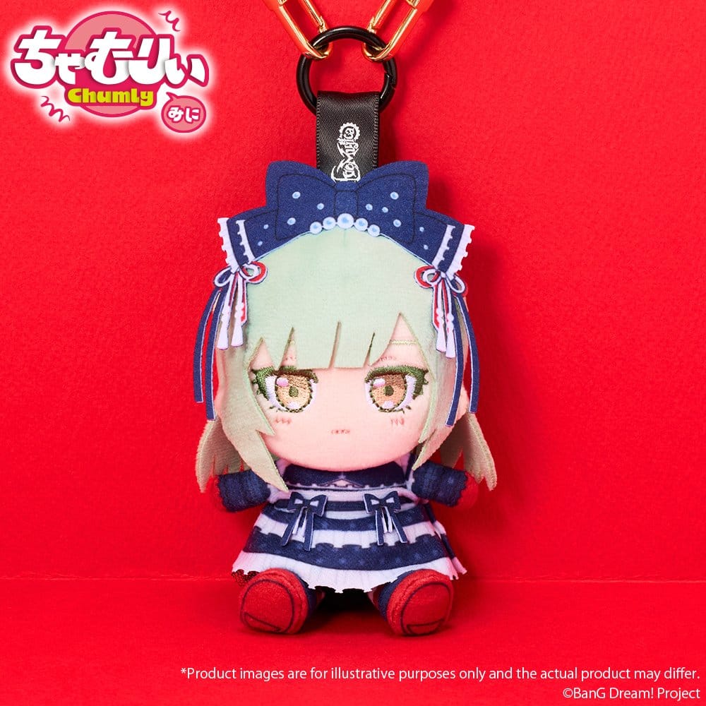 PRE ORDINE - BanG Dream! Chamuri Mini Plush Keychain Ave Mujica Senbi Toryo Ver. Mortis 10 cm