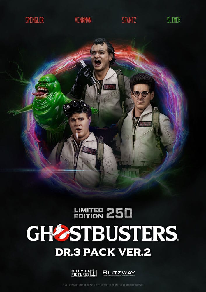 BLITZWAY -GHOSTBUSTERS - Ghostbusters Dr.3 pack Ver.2 - 1/6 Scale Figure