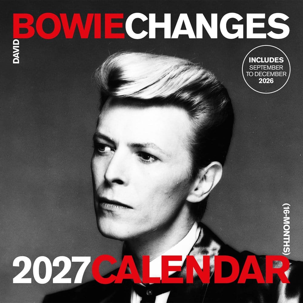 PRE ORDINE - David Bowie Calendar Changes 2027 30 x 30 cm