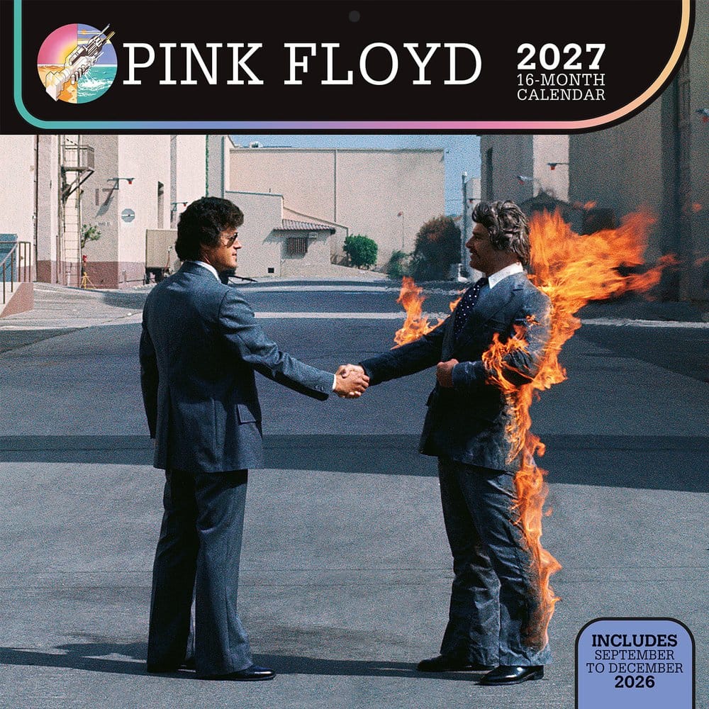 PRE ORDINE - Pink Floyd Calendar 2027 30 x 30 cm
