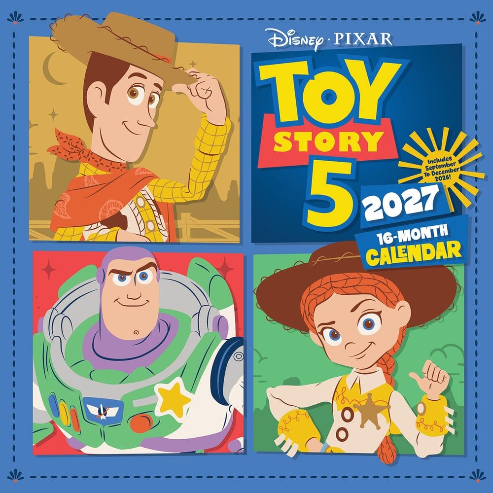 PRE ORDINE - Toy Story Calendar 2027 30 x 30 cm