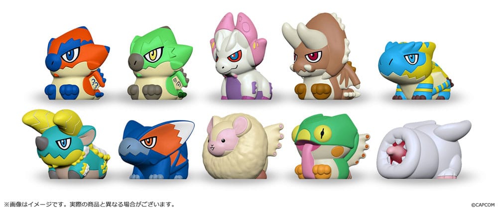 PRE ORDINE - Monster Hunter Figure Builder Trading Figures 3 - 5 cm Finger Puppet Monster Hunter Vol. 1 (10)