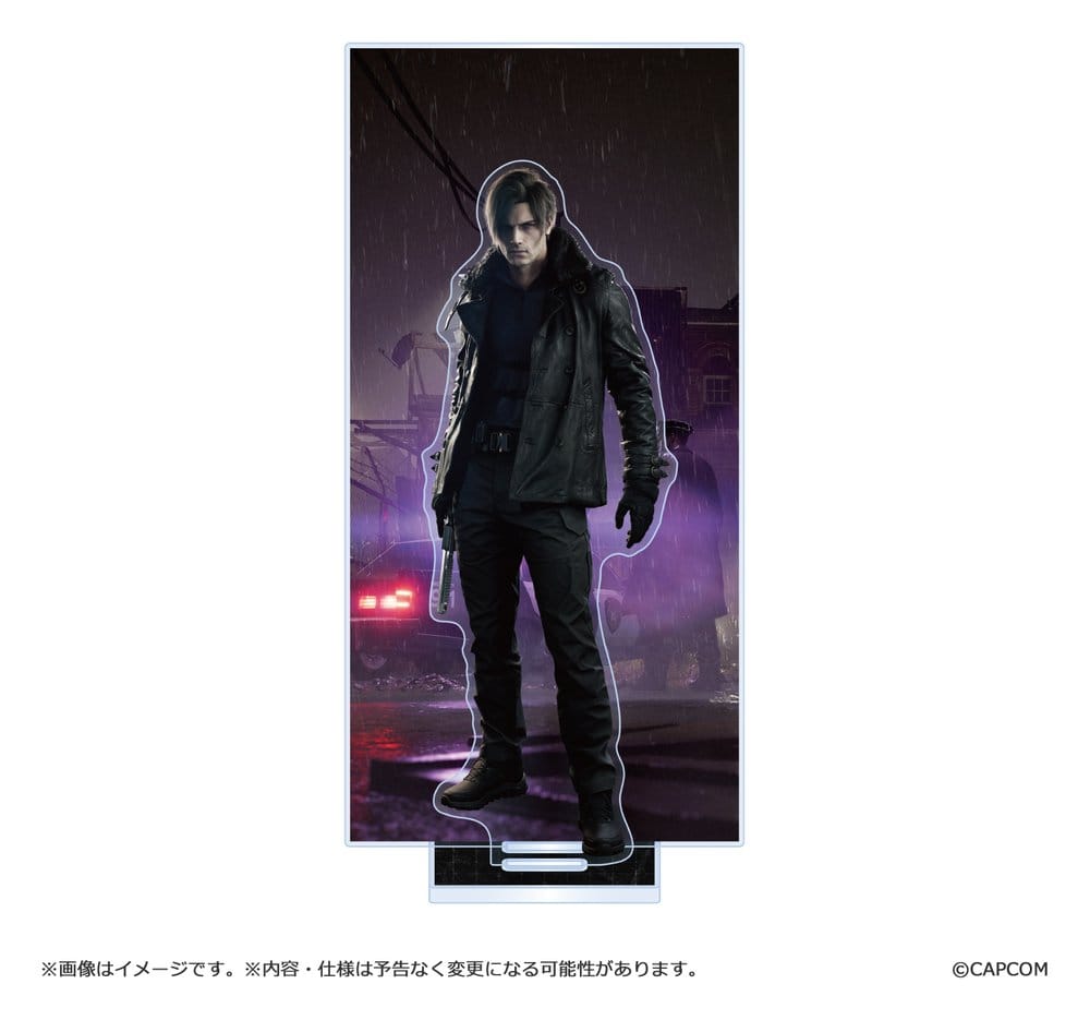 PRE ORDINE - Resident Evil Requiem Acryl Stand Leon S. Kennedy 16 cm